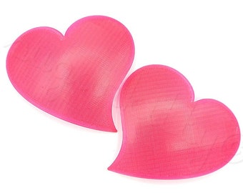 Translucent CURVY HEART  Pastie Blanks • DIY • SugarKitty Couture