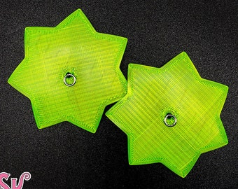 Translucent 7-POINTED STAR Pastie Blanks • DIY • SugarKitty Couture