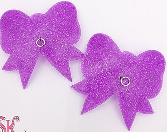 Glitter BOWS Pastie Blanks • DIY • SugarKitty Couture