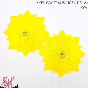 Lichtdurchlässige STARBURST Pastie Rohlinge • DIY • SugarKitty Couture