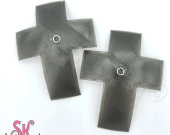 Translucent CROSS CRUCIFIX Pastie Blanks • DIY • SugarKitty Couture
