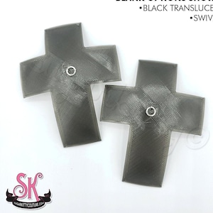 Translucent CROSS CRUCIFIX Pastie Blanks • DIY • SugarKitty Couture