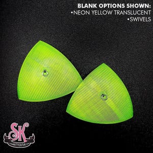 Translucent ROUNDED TRIANGLE Pastie Blanks • DIY • SugarKitty Couture