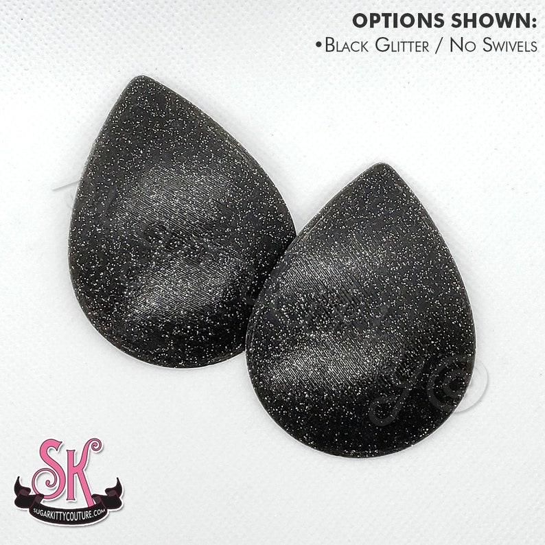 Glitter TEAR DROP Pastie Blanks DIY Sugarkitty Couture Etsy
