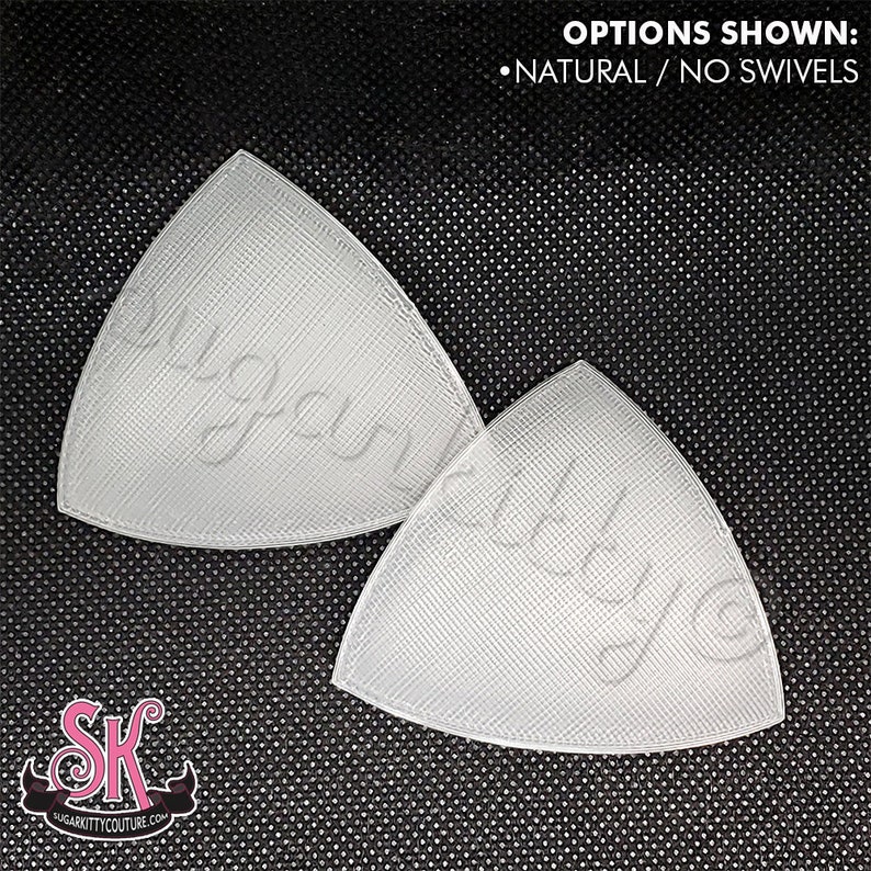 ROUNDED TRIANGLE Pastie Blanks DIY Sugarkitty Couture Etsy