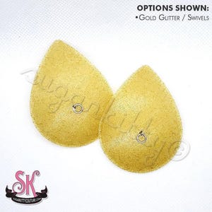 Glitter TEAR DROP Pastie Blanks • DIY • SugarKitty Couture