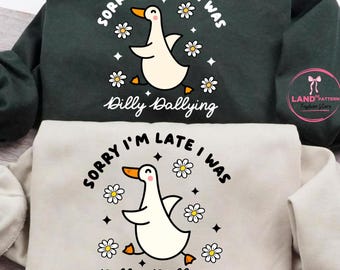 Lustige Krankenschwester Gans Kokette PNG, Dumme Gans Ostern Frühling Design, süße Gans auf dem Lose, Boho Blumen Krankenschwester Shirt, adrettes Tier