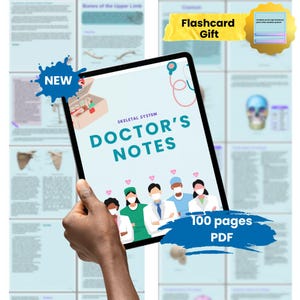 Skeletal System Anatomy Study Guide | Medical & Nursing School Resource | Comprehensive Notes | Instant Download PDF | 2024-25 Edition