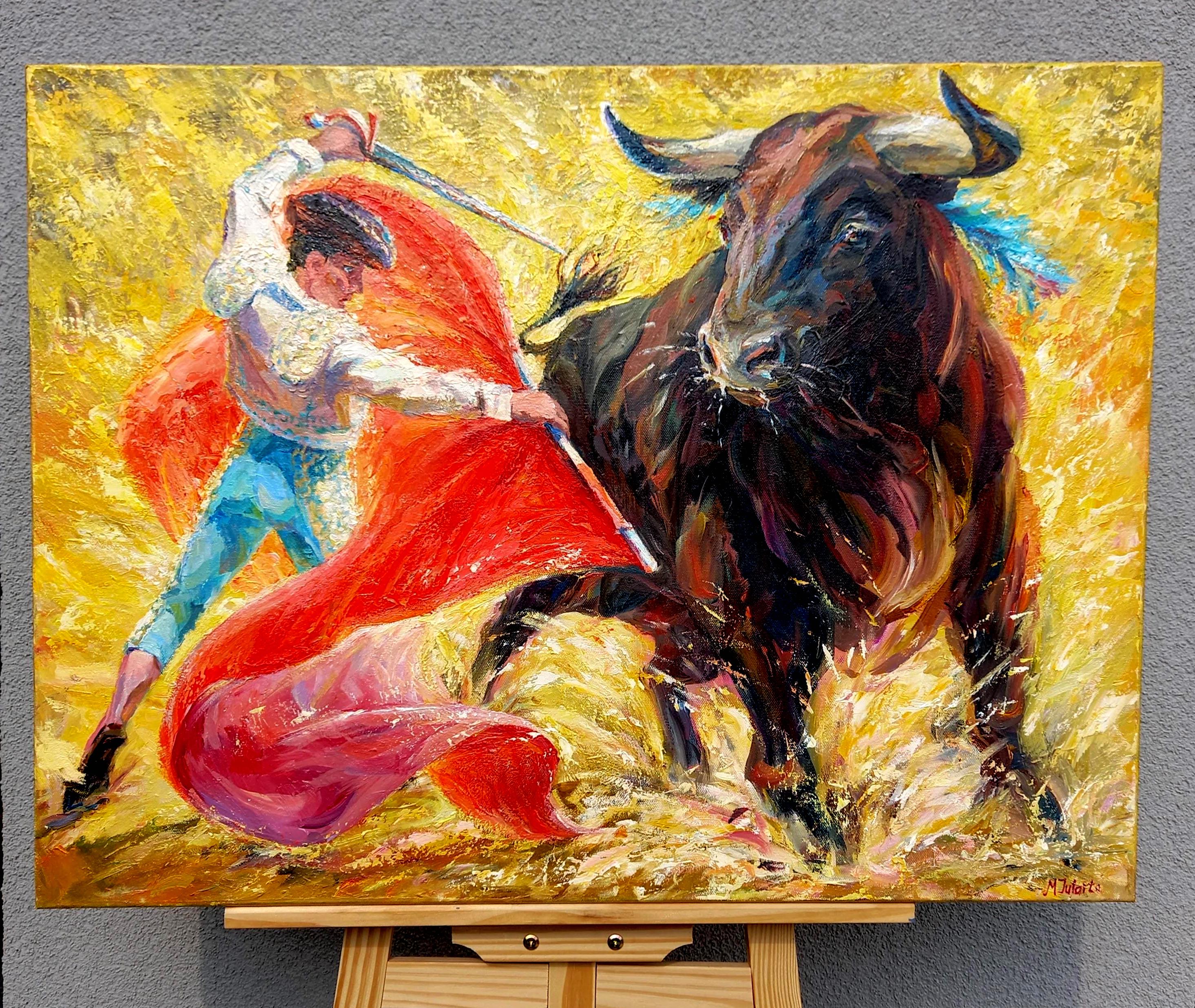 Corrida oil painting - Etsy 日本