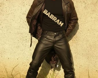 Leather Casual Pants