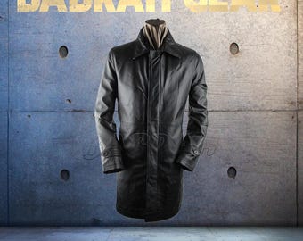 Men's Leather Motorcycle Jacket: Casual Biker Jackets New # 136