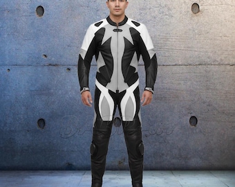 Custom Tailor Made Premium Genuine Leather Motorcycle Racing Suit Sports Bike 1 Piece Suit Jacket Pant New Model:2015