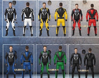 Custom Tailor Made Premium Genuine Leather Motorcycle Racing Suit Sports Bike 1 Piece Suit Jacket Pant New Model:2059
