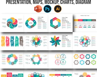 PowerPoint Presentation Template,Modern Infographics,Business Pitch Deck Theme,Animated Ppt Slides Bundle,Clean Board Design,Canva & Keynote