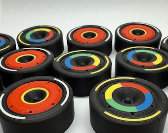 F1 Tire Fridge Magnets