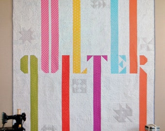 QUILTER Quilt Pattern- PDF