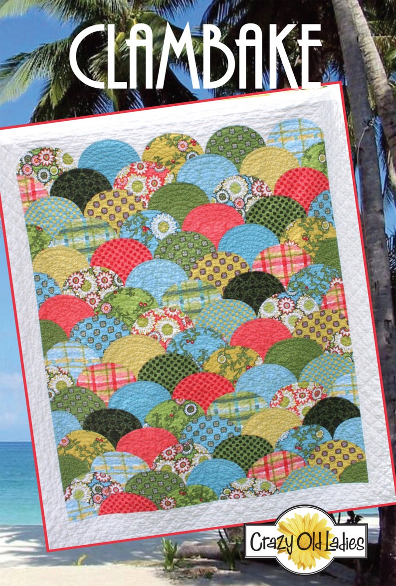 PDF Clambake quilt pattern image 1