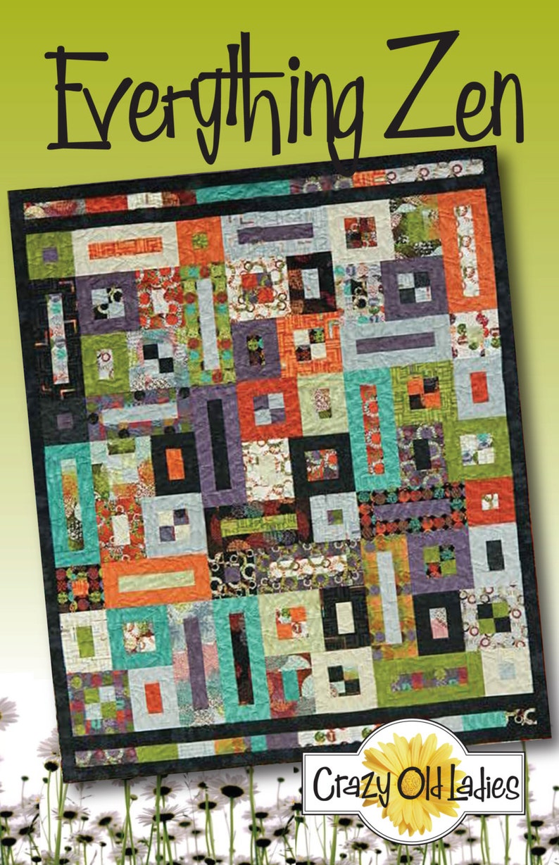 PDF EVERYTHING ZEN quilt pattern Etsy