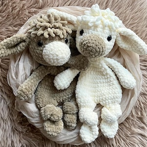 Donkey cuddly toy, crocheted cuddly toy, comfort blanket, toddler gift, birth gift, individual color requests