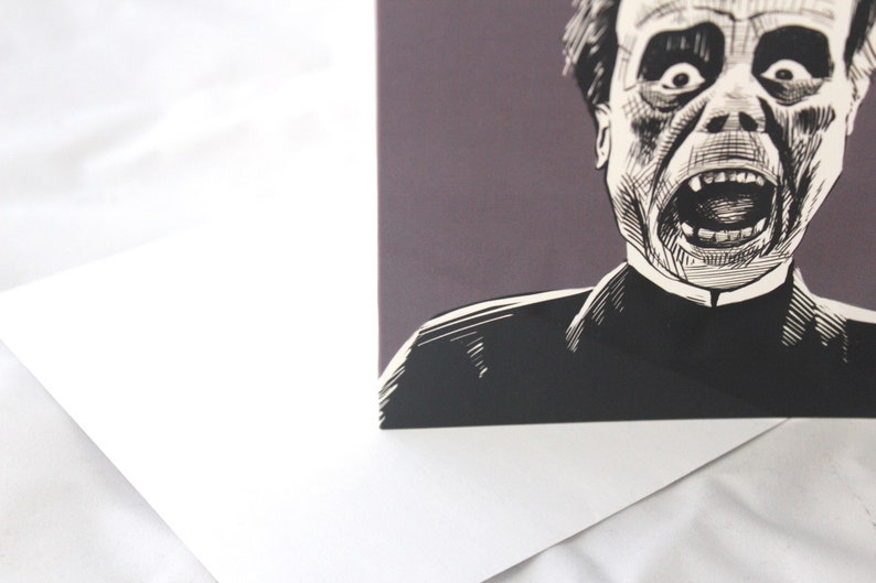 Movie Horror Card Phantom Of The Opera Silent Film Lon Chaney image 6