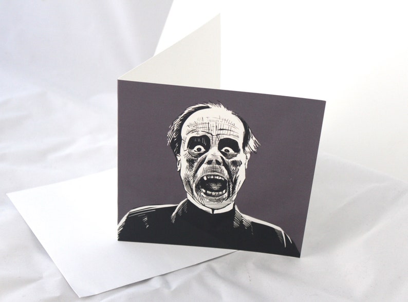 Movie Horror Card Phantom Of The Opera Silent Film Lon Chaney image 4