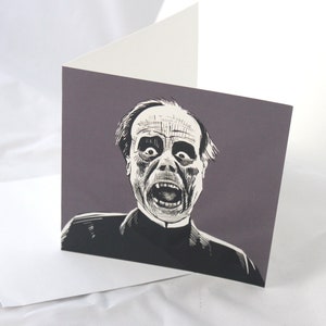 Movie Horror Card Phantom Of The Opera Silent Film Lon Chaney image 1