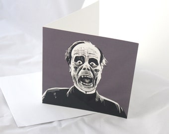 Movie Horror Card -Phantom Of The Opera - Silent Film - Lon Chaney
