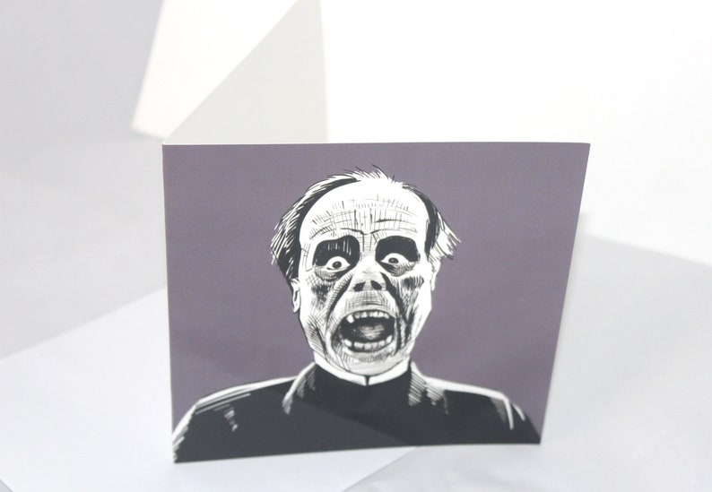 Movie Horror Card Phantom Of The Opera Silent Film Lon Chaney image 3