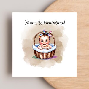 Linda tarjeta para mamá, Tarjeta Día de las madres, Tarjeta para mamá, Regalo para madres, Regalo para mamá, Tarjeta para madres, Divertida