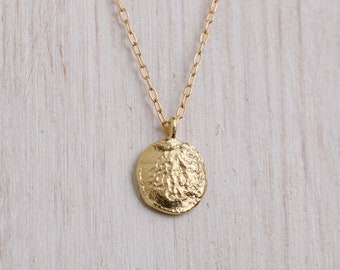 Gold Seed Necklace, Dainty Gold Necklace, Delicate Gold Necklace, Simple Everyday Jewelry, Dainty Pendant, Nature Inspired Necklace