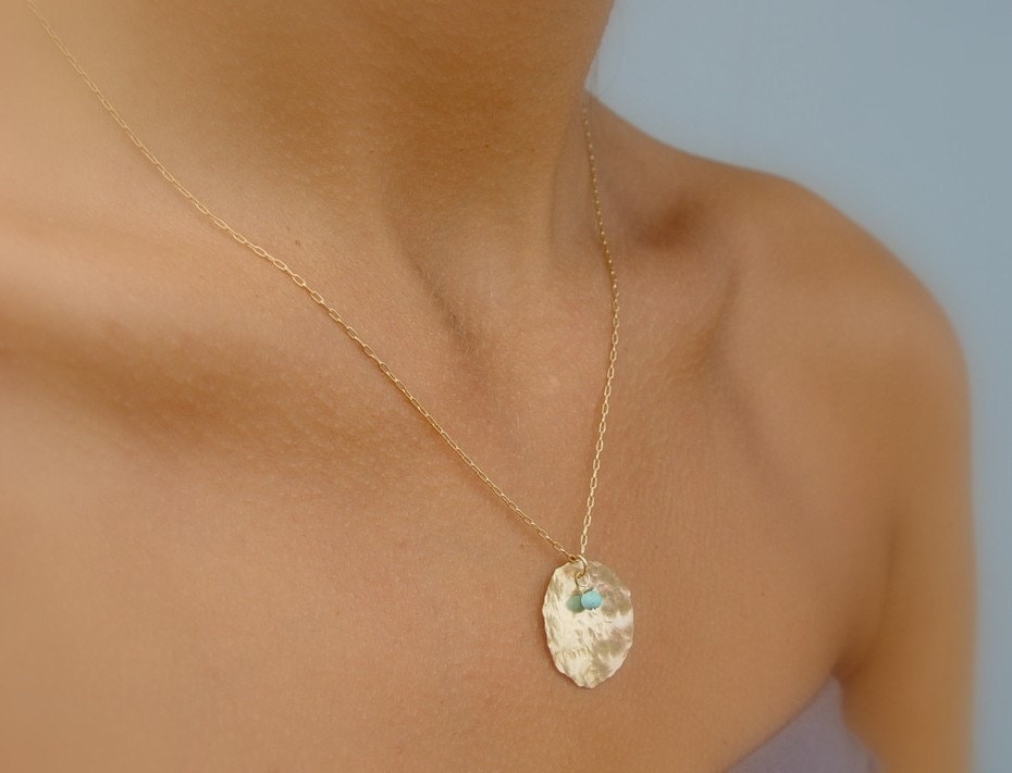 Large Disc Necklace