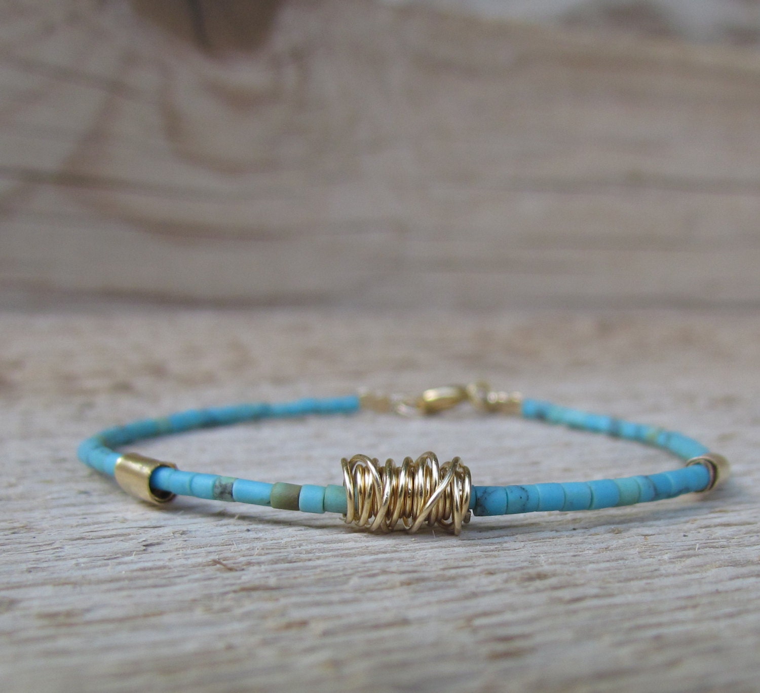 Semi-Precious Bracelet - Turquoise main image 0
