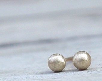 Tiny Gold Stud Earring, Gold Stud Earrings, Tiny Gold Studs, Gold Stud Earring,  Gold Earring Studs, Gold Stud Earring