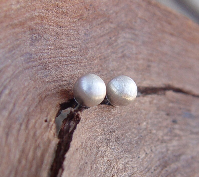 Small Silver Studs, Sterling Silver Post Earrings, Small Sterling Silver Studs, Silver Studs Earrings, Silver Studs image 2