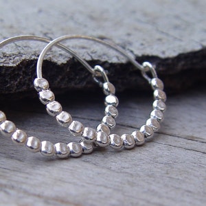 Silver Hoops , Sterling Silver Hoops, Silver Earrings,  Sterling Silver Earring, Silver Hoop Earrings, Small Silver Hoop Earrings