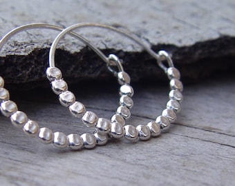 Silver Hoops , Sterling Silver Hoops, Silver Earrings,  Sterling Silver Earring, Silver Hoop Earrings, Small Silver Hoop Earrings