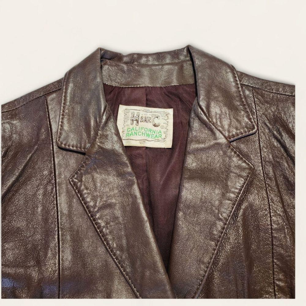 BAR H レザージャケット RANCHER CALIFORNIA C BAR H C C Bar H Vintage レザージャケット RANCHER CALIFORNIA ジャケット・アウター