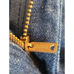 Vintage Wrangler 13MWZ cowboy-snit jeans 35 x 30 western 70s 80s Scovill VS afbeelding 7