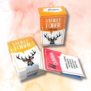 Juegos de beber Sotally Tober / Juegos de cartas / Juegos de mesa para fiestas de beber para adultos, regalos.