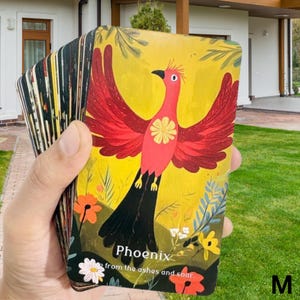 Cartas del Tarot del Oráculo de las Alas de Empoderamiento / Cartas del Tarot Espirituales / Cartas del Tarot de Hermosos Potenciales / Regalos / Regalos únicos.