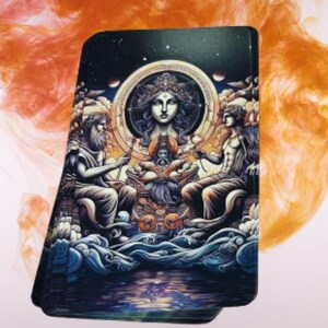 Juego de mesa de adivinación de runas de mitología griega / Cartas del tarot / Cartas del tarot innovadoras.