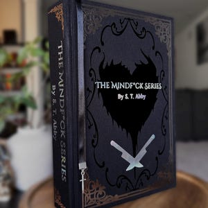The Mindf*ck Series by S. T. Abby Rebind, Limited Edition, Dark Silver Painted Edges *MADE TO ORDER*
