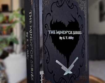 The Mindf*ck Series by S. T. Abby Rebind, Limited Edition, Dark Silver Painted Edges *MADE TO ORDER*