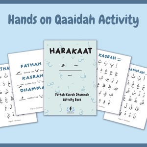 Fiches d'exercices en arabe sur le harakaat : activité d'apprentissage de l'islam (PDF)