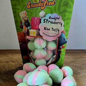 Taffy Kiwi Strawberry Melts Freeze Dried