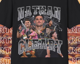 Koszulka Nathana Cleary'ego, styl Bootleg z lat 90., prezent dla fana rugby league