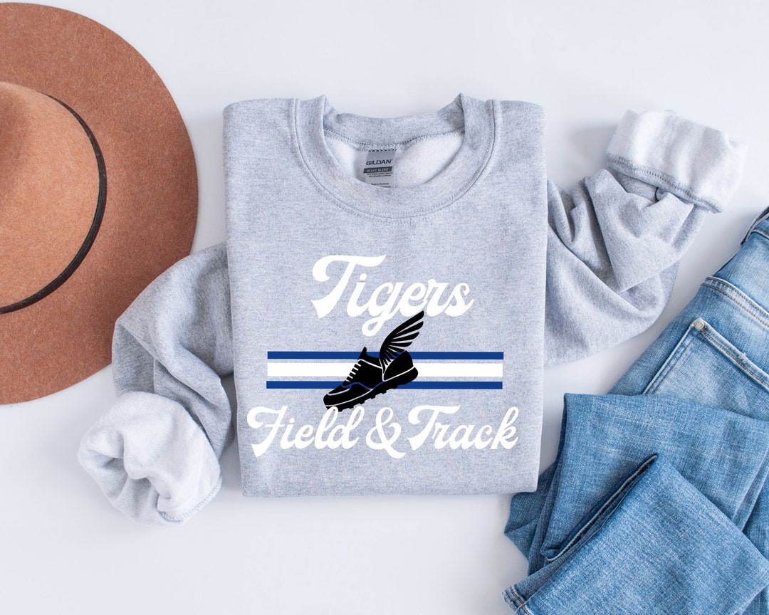 Track and Field Sweatshirt, Sports Team Sweater, Custom Team Crewneck