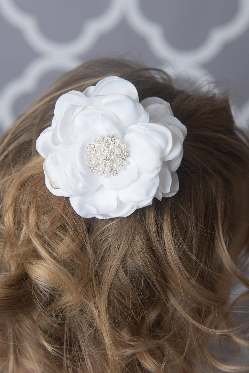 girl hair clip hair accessory Christmas outft Burgundy rose flower hair clip Christmas hair clip girl birthday gift flower girl gift