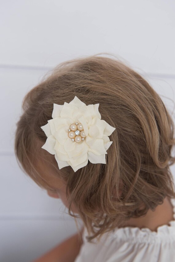 Cream Flower Hair Accessories Online Shopping For Women Men Kids