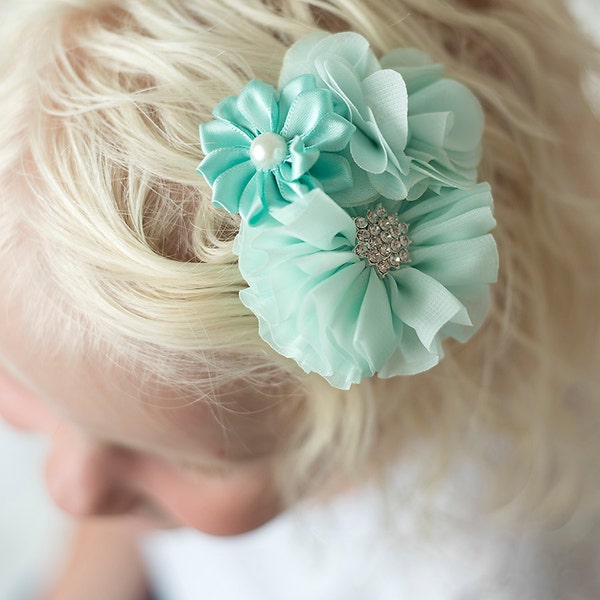 Flower Girl Hair Etsy